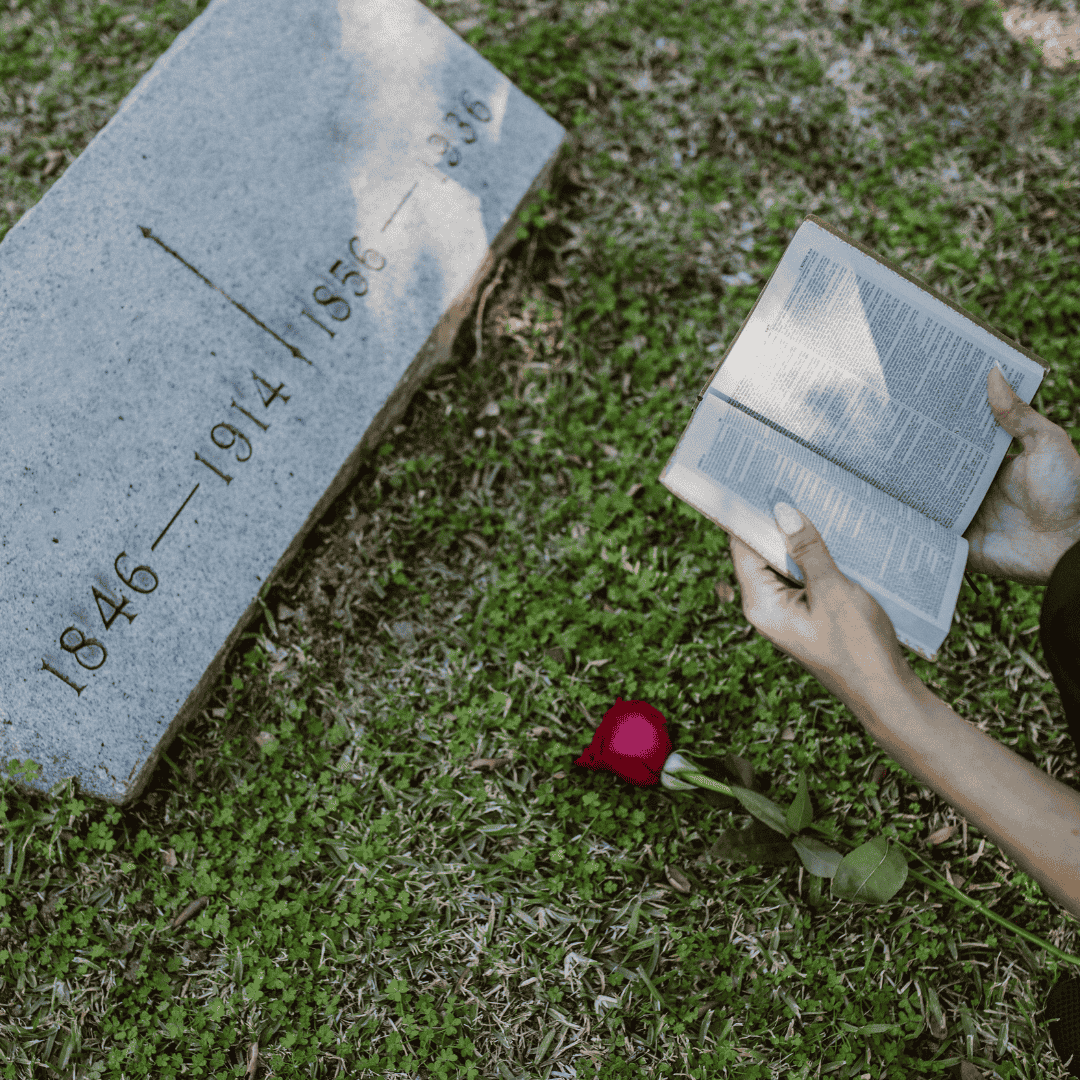 Ancestral cemetery travel.