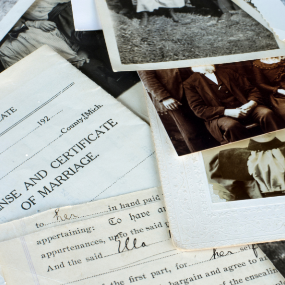 Genealogy research.