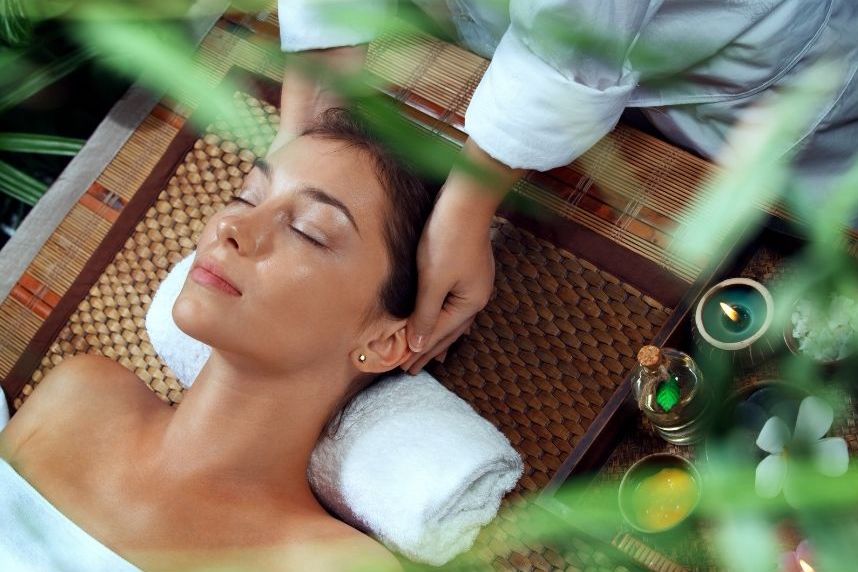 Facial massage during a luxury wellness retreat, designed to soothe and rejuvenate both body and mind.